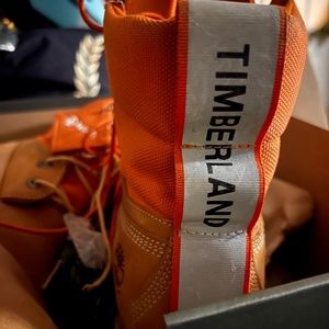 Timberland 6" "Wheat Nubuck/Orange" Men's Boot